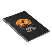 Halloween Mitternachtszauber Notizblock (Rechte Seite)