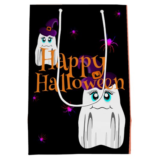 Halloween Mittlere Geschenktüte (Rückseite)
