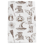 Halloween Mittlere Geschenktüte (Vorderseite)