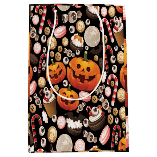 Halloween Mittlere Geschenktüte (Vorderseite)
