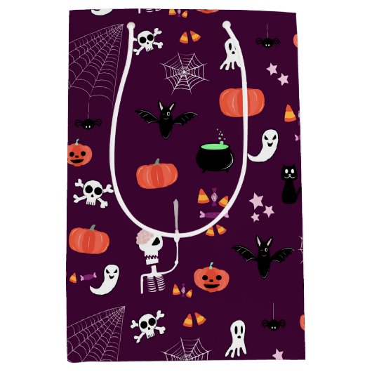 Halloween Mittlere Geschenktüte (Vorderseite)