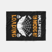 Halloween Mode Loading Geburtstag Fleecedecke (Vorderseite (Horizontal))
