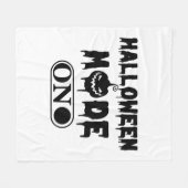 Halloween Mode On - Party Halloween Pumpkin Fleecedecke (Vorderseite (Horizontal))