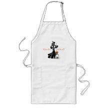 Halloween Modebild mit Besen