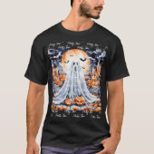 Halloween Modern Pumpkin Autumn Collection T-Shirt (Vorderseite)