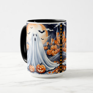 Halloween Modern Pumpkin Autumn Collection Tasse