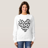Halloween Mom Doodles Hearth Sweatshirt (Vorne ganz)