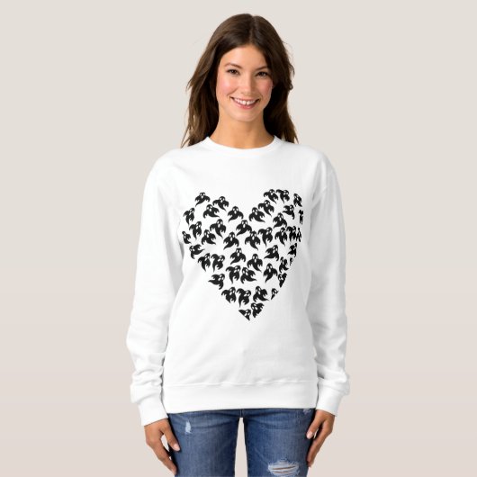 Halloween Mom Doodles Hearth  Sweatshirt (Vorne ganz)