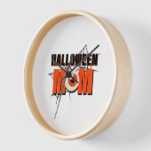 Halloween Mom Uhr (Winkel)