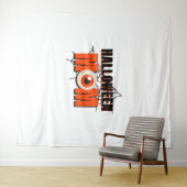 Halloween Mom Wandteppich (Beispiel (Horizontal))