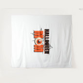 Halloween Mom Wandteppich (Vorderseite (Horizontal))