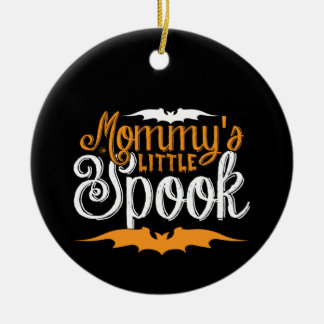 Halloween Mommys Little Spook Geburtstag Keramik Ornament