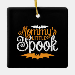 Halloween Mommys Little Spook Geburtstag Keramikornament