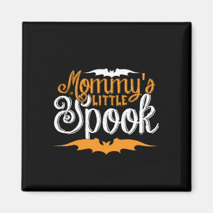 Halloween Mommys Little Spook Geburtstag Magnet