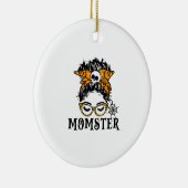 Halloween Momster  Keramik Ornament (Rechts)