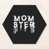 Halloween Momster Untersetzer (Vorderseite)