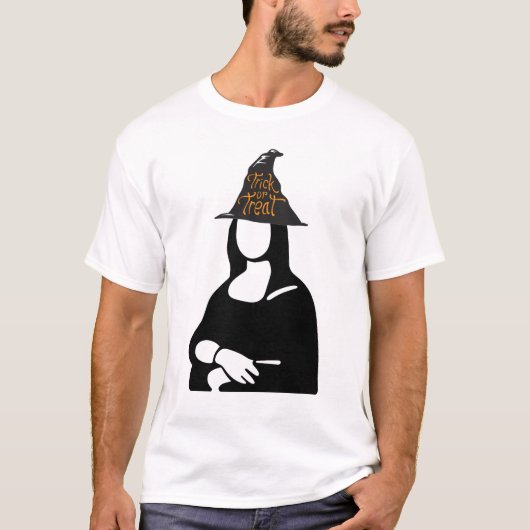 HALLOWEEN Mona Lisa T-Shirt (Vorderseite)