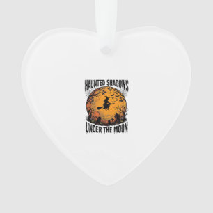 Halloween-Mond-Hexe-Vintage-Gruselige-Nacht-Shirt_ Ornament