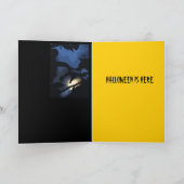 Halloween-Mond Karte (Innenseite)