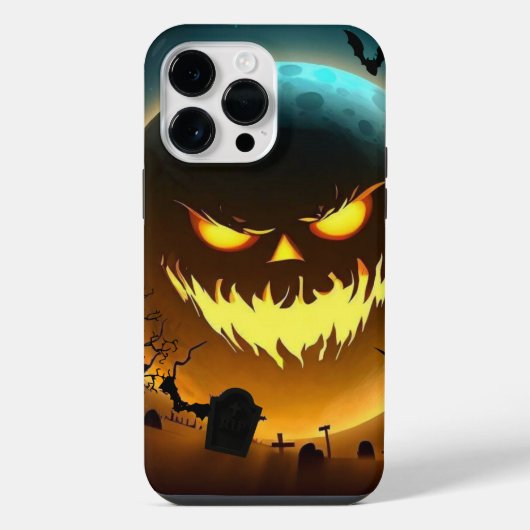 Halloween/Mond/KürbisiPhone/iPad-Gehäuse iPhone Hülle (Rückseite)