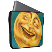 Halloween-Mond Laptopschutzhülle (Vorne Rechts)