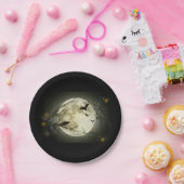 Halloween Mond Pappteller (Party)