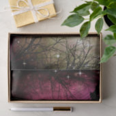 Halloween-Mond-Spuk Waldseidenpapier Seidenpapier (Geschenk)