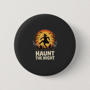 Halloween Mond Trickster Nacht Button