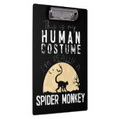 Halloween-Monkey-Creepy-Horror Klemmbrett (Rechts)