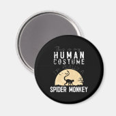 Halloween-Monkey-Creepy-Horror Magnet (Vorderseite/Rückseite)
