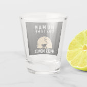 Halloween-Monkey-Creepy-Horror Schnapsglas (Rückseite)