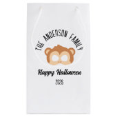 Halloween Monkey Masquerade Kostüm Kleine Geschenktüte (Rückseite)