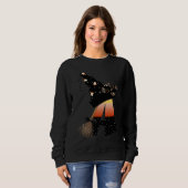 Halloween Monogram Letter A Sweatshirt (Vorne ganz)