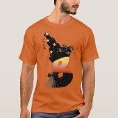 Halloween Monogram Letter B T-Shirt (Vorderseite)
