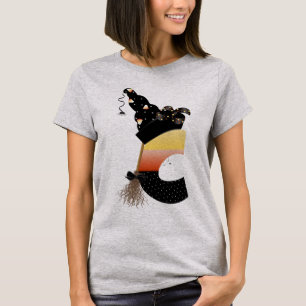 Halloween Monogram Letter C T-Shirt