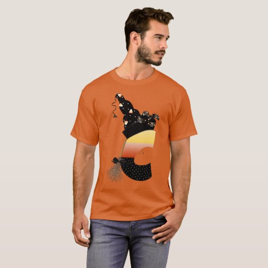 Halloween Monogram Letter C T-Shirt (Vorne ganz)