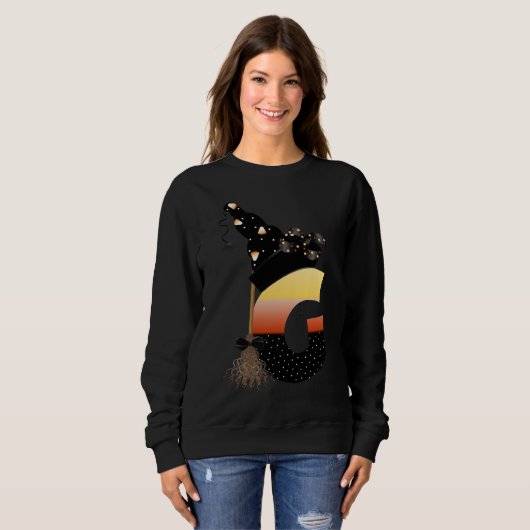 Halloween Monogram Letter G Sweatshirt (Vorne ganz)