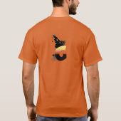 Halloween Monogram Letter G T-Shirt (Rückseite)