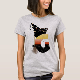 Halloween Monogram Letter G T-Shirt