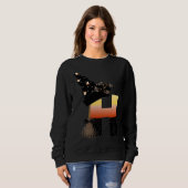 Halloween Monogram Letter H Sweatshirt (Vorne ganz)