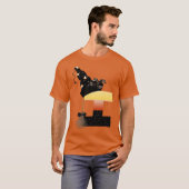 Halloween Monogram Letter I T-Shirt (Vorne ganz)