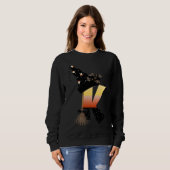 Halloween Monogram Letter K Sweatshirt (Vorne ganz)