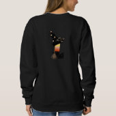 Halloween Monogram Letter L Sweatshirt (Rückseite)