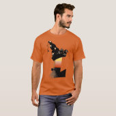 Halloween Monogram Letter L T-Shirt (Vorne ganz)