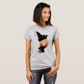 Halloween Monogram Letter P T-Shirt (Vorne ganz)