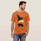 Halloween Monogram Letter R T-Shirt (Vorne ganz)