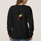 Halloween Monogram Letter S Sweatshirt (Rückseite)