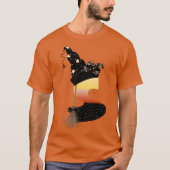 Halloween Monogram Letter S T-Shirt (Vorderseite)
