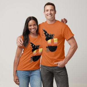 Halloween Monogram Letter U T-Shirt