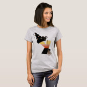 Halloween Monogram Letter Y T-Shirt (Vorne ganz)